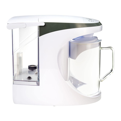 Carafe Aqua TRU | Purificateur d'eau de comptoir pour PFAS et autres contaminants avec technologie exclusive d'osmose inverse en 4 étapes Sans BPA