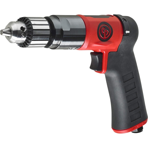 Chicago Pneumatic CP9790C - Air Power Drill, Hand Drill, Power Tools & Home Improvement, 3/8 Inch, Keyed Chuck, Pistol Handle, 0.48 HP / 360 W, Stall