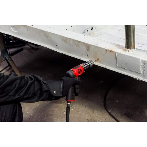 Chicago Pneumatic CP9790C - Air Power Drill, Hand Drill, Power Tools & Home Improvement, 3/8 Inch, Keyed Chuck, Pistol Handle, 0.48 HP / 360 W, Stall