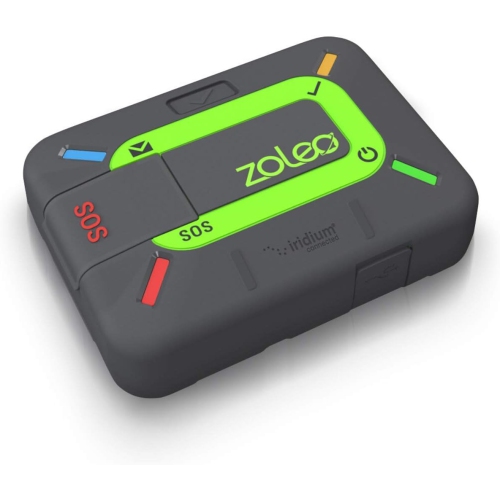 Communicateur satellite ZOLEO – SMS global bidirectionnel, messagerie électronique, alertes SOS d'urgence, enregistrement GPS – accessoire pour télép