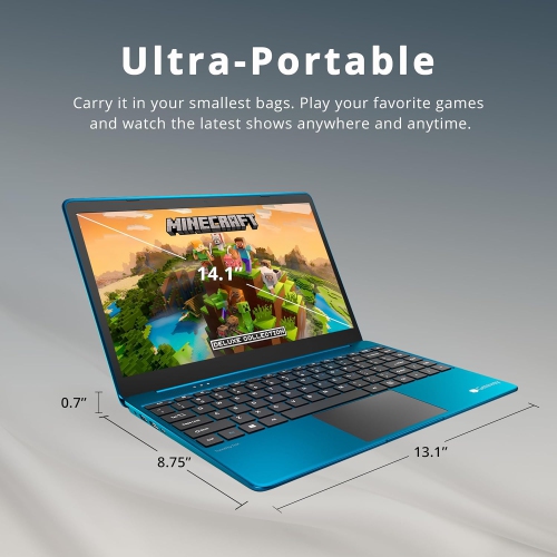 Open Box - GATEWAY 14.1" Ultra Slim IPS FHD Display, Intel Core i5-1135G7 Processor, 512GB PCIe SSD, 16GB RAM, Intel Iris Xe Graphics, Camera,