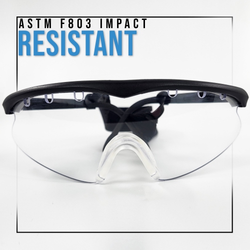 Going One Sports Safety Glasses - Protective Eyewear, Pickleball Eye Protection Goggles; Padded Frame, Men and Women