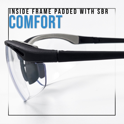 Going One Sports Safety Glasses - Junior Size Protective Eyewear, Pickleball Eye Protection Goggles; for Ages 6 to 12