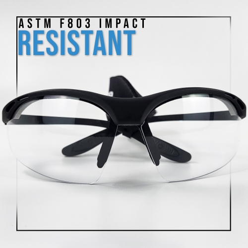 Going One Sports Safety Glasses - Junior Size Protective Eyewear, Pickleball Eye Protection Goggles; for Ages 6 to 12