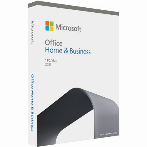 Microsoft Office Home & Business 2021 | 1 Person, One-Time Purchase, Retail Box w/Free External SSD 256G