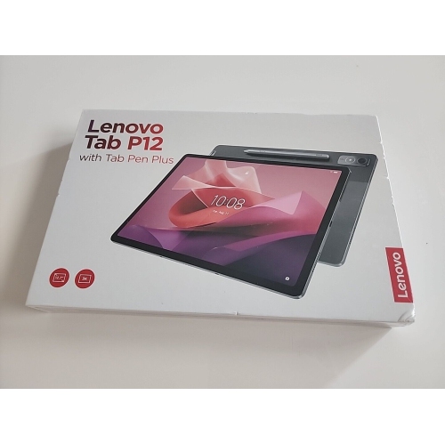 Refurbished - Lenovo Tab P12 12.7" 3K Tablet, MediaTek Dimensity 7050 Processor, 8GB LPDDR4X (Soldered), Stroage 128GB, OS Android 13 - Storm Grey,