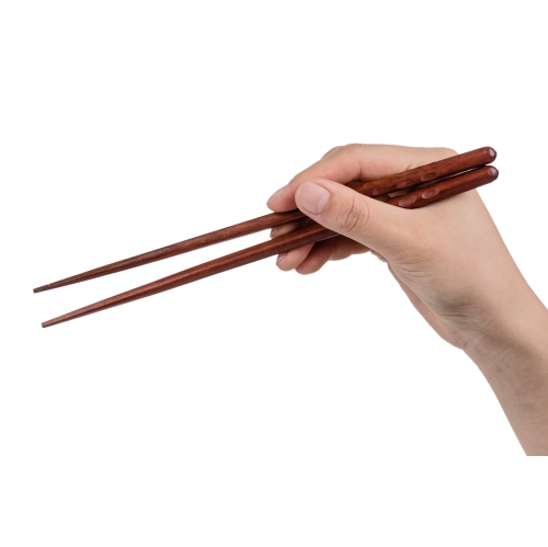 5 paires de baguettes en bois massif japonais réutilisables biologiques Fancy de Heim Concept