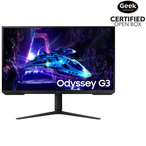 Open Box - Samsung 27" FHD 180Hz 1ms VA LED FreeSync Gaming Monitor - Black