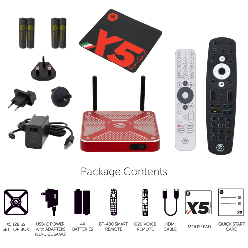 BuzzTV X5 SuperSport 128GB