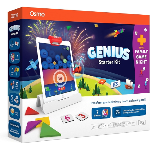 Osmo - Genius Starter Kit: Family Game Night - iPad [Electronics]