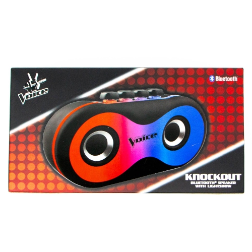 THE VOICE  : Knockout Bluetooth Speaker W/ Lightshow [Electronics]