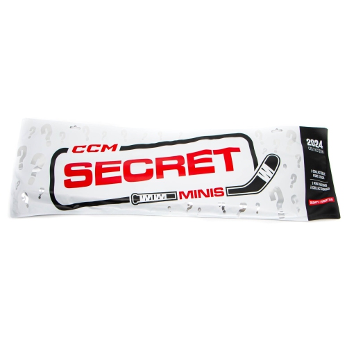 CCM Secret Mini Hockey Sticks 2024: Right Handed - 1 Random Stick