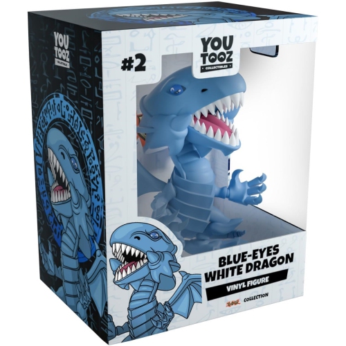 YOUTOOZ  : Yu-Gi-Oh Collection [Blue-Eyes Dragon Vinyl Figure #2] In White