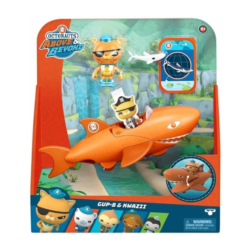 MOOSE TOYS  Octonauts Above And Beyond: Gup-B And Kwazii - Adventure Pack Love