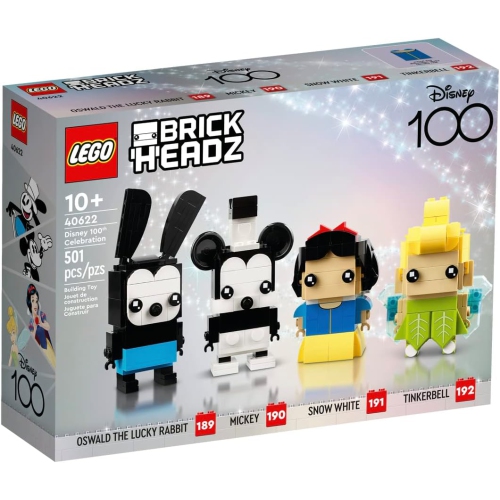 Lego 40622 - Disney 100th Celebration - Brickheadz