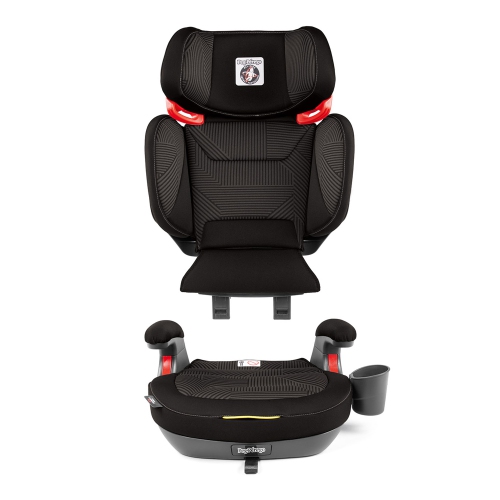 Peg Perego Viaggio Shuttle Plus 120 2-in-1 Booster Car Seat - Licorice