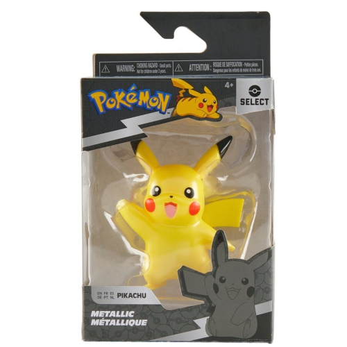 Pokemon Select: Metallic Battle Figure - Pikachu