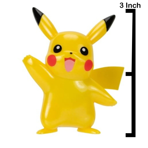 Pokemon Select: Metallic Battle Figure - Pikachu