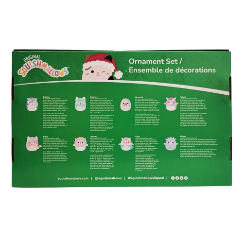 Squishmallows: 8-Pack Fantasy Ornament 2023 Set