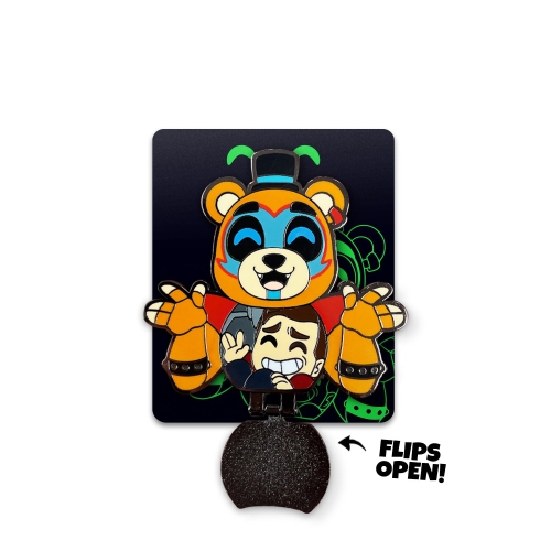 Youtooz: Pin Collection - Matpat X FNAF Five Nights at Freddy's [Glamrock Freddy Covered Pin]