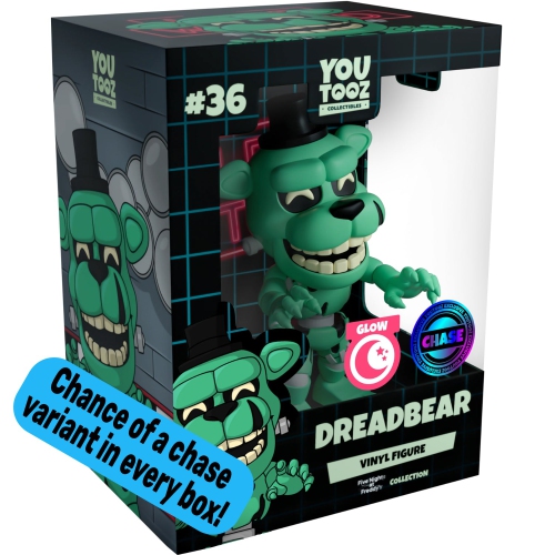 Youtooz: Five Nights at Freddy's Collection - Dreadbear #36 - Random Chance at Chase Edition