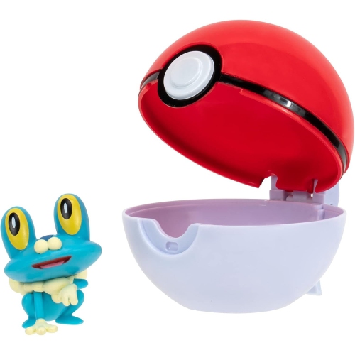 Pokemon: Clip 'N' Go - Froakie and Poke Ball