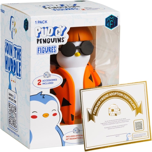 PUDGY PENGUINS  : Samurai - 4.5" Tall Figure