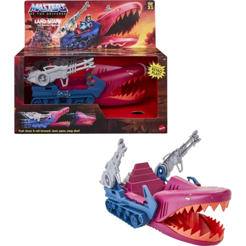 MATTEL  Masters Of The Universe: Land Shark - Evil Monster Skeletor's Iconic Transportation Vehicle In Multicolor Great action and quality