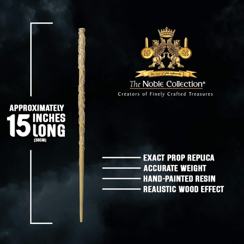 The Noble Collection - Harry Potter: Hermione Granger's Wand with Ollivander's Wand Box