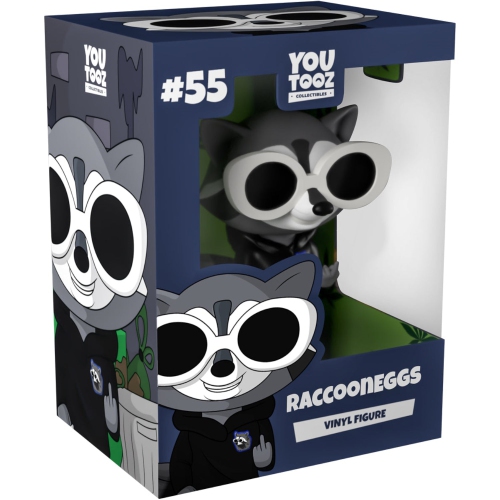 YOUTOOZ  : Commentary Collection - Raccooneggs Vinyl Figure #55