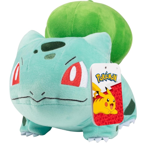 JAZWARES  Pokemon: Wicked Cool Toys - Bulbasaur 12-Inch Plush