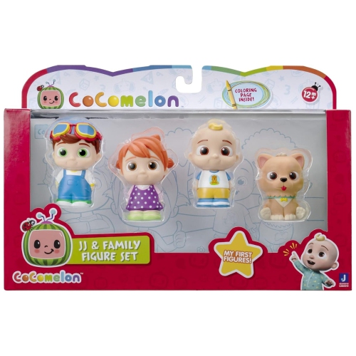 JAZWARES  Cocomelon: Jj & Family Toy Figure Set [4 Pack] Great product