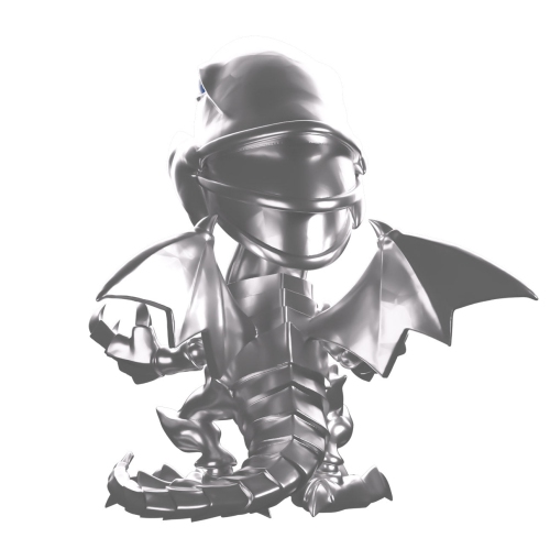 Youtooz x Shopville Exclusive: Yu-Gi-Oh Collection - Chrome Blue-Eyes White Dragon - Vinyl Figure #5 [Limited Edition - 750 Made Only!]