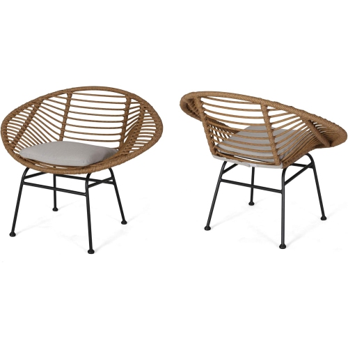 CHAIR,Brown+Beige 37x 23.25x 29.75inch(LxWxH)