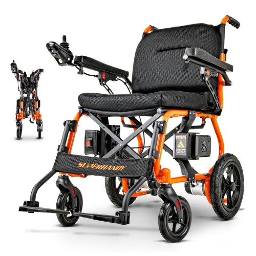 SuperHandy GoRide 2 Electric Wheelchair-Lightweight
