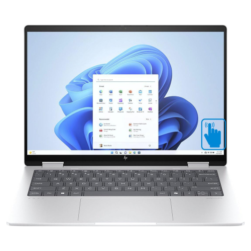 HP Envy 2-in-1 14"" WUXGA Touchscreen Laptop-Glacier Silver(AMD Ryzen 5 8640HS/1TB SSD/16GB LPDDR5/Windows 11 Pro)-256 Docking Station