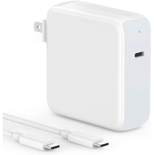 SATURNDOCK  96W USB C Charger for Macbook Pro 16, 15, 14, 13 Inch, Macbook Air 15 13 Inch M3 M2 M1, USB C Laptop Power Adapter, Led, 6.6Ft 5A Cable