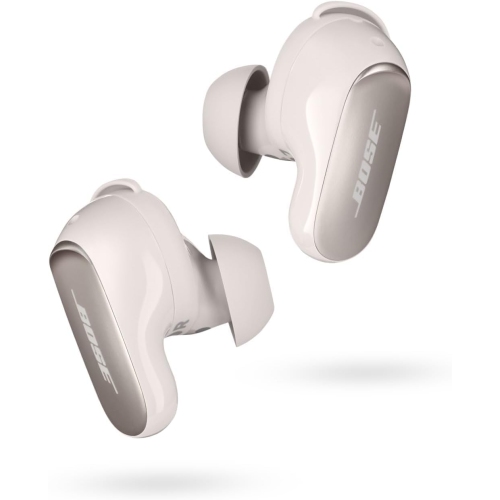 Écouteurs boutons sans fil à suppression du bruit QuietComfort Ultra de Bose, écouteurs Bluetooth à suppression du bruit avec audio spatial