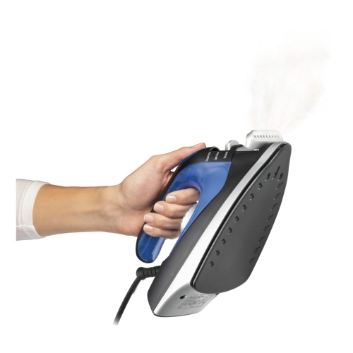 Défroisseur à vapeur 2-en-1 1200&nbsp;W de Hamilton Beach, bleu/noir