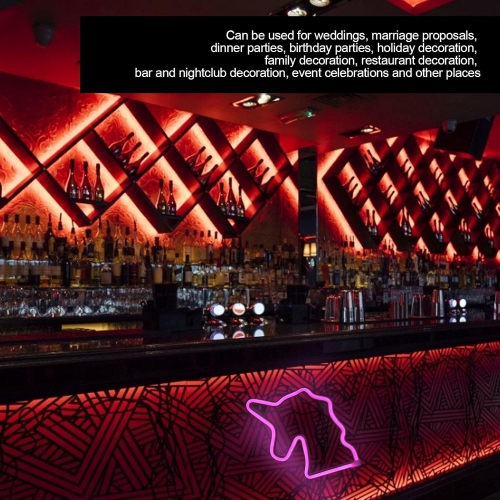 1-pcs LED Neon Light Artistic Wall Decoration Neon Light for Holiday Birthday Party Festival Room Decoration Lights