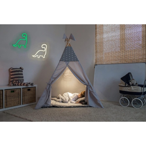 1-pcs Dinosaur Neon Sign Led Light Wall Decoration Room Decor Cute Night Light Gift Children Kids Girl Gift Birthday Party Aesthetic Light