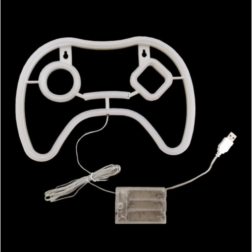 1 pcs Neon Sign, Game Neon Sign LED Neon Light Night Lamp USB Battery Powered Led Neon Light Sign Bedroom Wall Decor