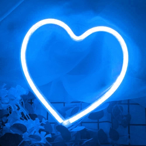 LED Neon Sign Night Light, Battery and USB Powered Signs Neon Lamp Decorative Neon Sign wall Lamp