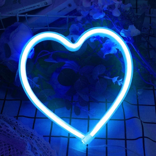 LED Neon Sign Night Light, Battery and USB Powered Signs Neon Lamp Decorative Neon Sign wall Lamp