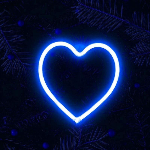 LED Neon Sign Night Light, Battery and USB Powered Signs Neon Lamp Decorative Neon Sign wall Lamp