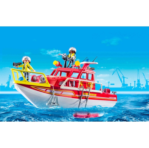 Playmobil Fire Rescue Boat