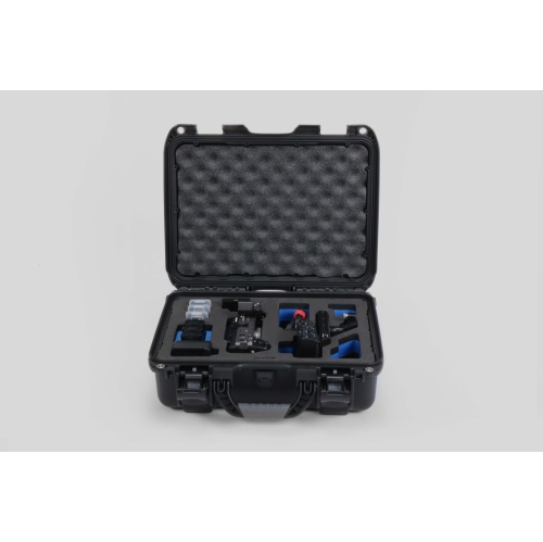 Foama Black Carry-On Case with Stylish Blue Foam Insert for Sony FX3