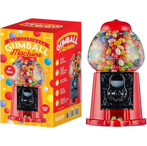 Machine à gommes Tradeopia 9&nbsp;po – Plaisir classique pour les enfants et les adultes | Cadeau idéal pour toutes les occasions