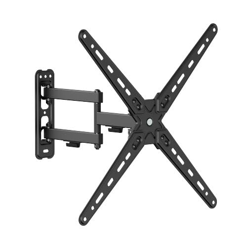 CONDOMOUNTS  Tva8044 Full Motion Tv Wall Mount for 13"-55" Screen | Monitor Wall Mount With Articulating Arms, Max Vesa 400X400Mm, Holds 55Lbs |