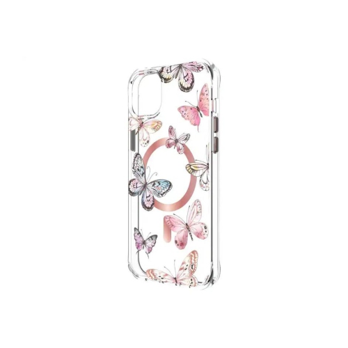 Body Glove Karma Case With Magsafe for iPhone 14 Plus / iPhone 6.7 2022 | Color: Pink Butterflies